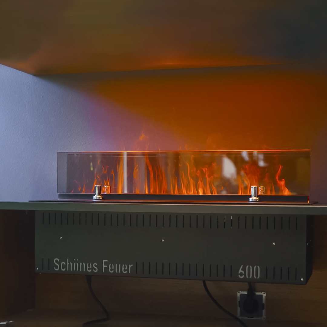Электроочаг Schönes Feuer 3D FireLine 600 Blue (с эффектом cинего пламени)