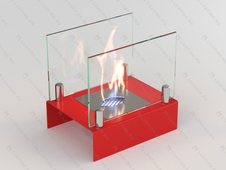 Настольный биокамин Lux Fire "Арлекино" S (красный) по цене 8 833 руб.
