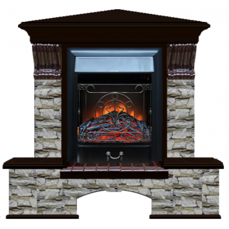 Бостон К Алтай угловой (венге)+Majestic Black