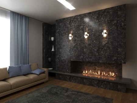 Автоматический биокамин Lux Fire Smart Flame 1800 RC по цене 569 030 руб.