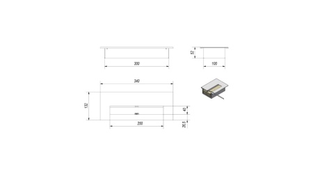 Биокамин Kratki ALPHA TUV золото по цене 19 810 руб.