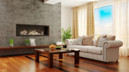 Биокамин "Русский огонь" Гефест 1460 встраиваемый с защитным стеклом по цене 43 500 руб.