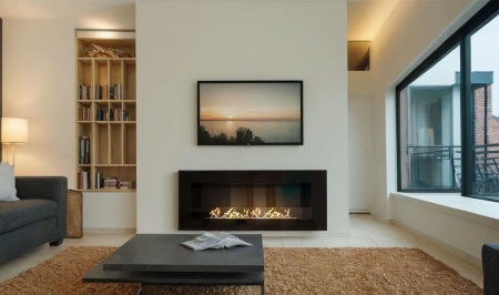 Биокамин "Русский огонь" Лофт 1100V встраиваемый по цене 24 800 руб.