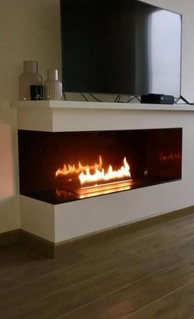 Встраиваемый угловой очаг 800 SappFire по цене 38 200 руб.