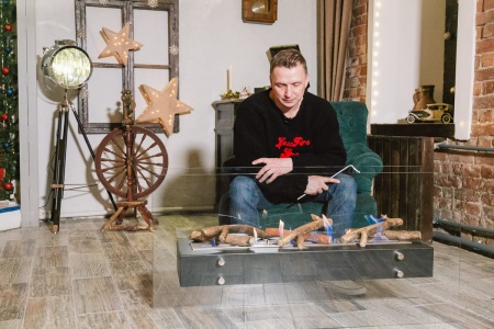 Напольный биокамин Lux Fire "Консул 1" 800 по цене 53 790 руб.