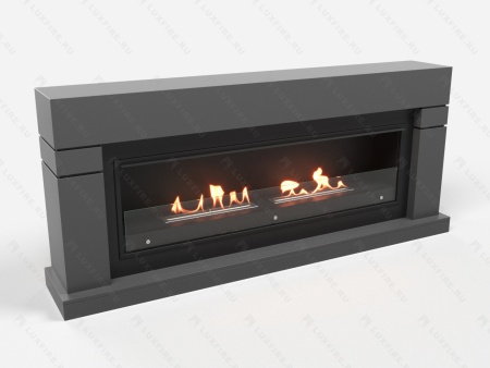 Биокамин Lux Fire с порталом Эльбрус 60, графит по цене 147 942 руб.