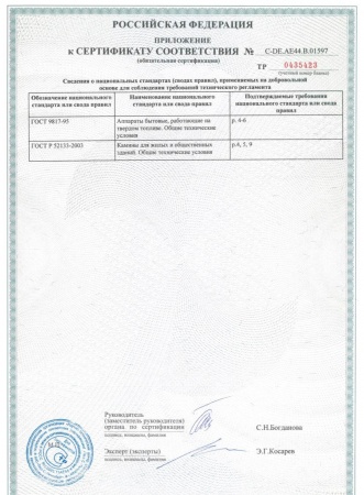 
Газовая топка Vero Design NI G3 H2